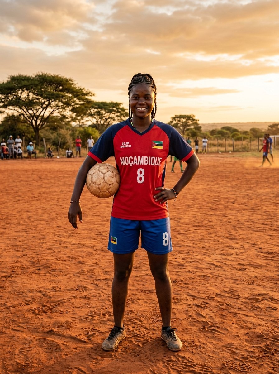 Perfil da atleta Celina Macuácua